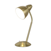 TRAX SATIN BRASS - Classic Gooseneck Task Lamp