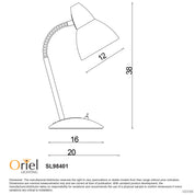 TRAX WHITE - Classic Gooseneck Task Lamp