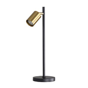 PONTE DESK BK/SB - Desk Lamp Black and Satin Brass