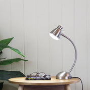 NEX BRUSHED CHROME - ON-OFF Brushed Chrome Touch Lamp