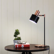 ARI DESK CO - Mid-century Task Lamp Black and Brushed Copper