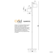 ARI TWIN FLOOR AB - Mid-Century Task Lamp Black and Antique Brass