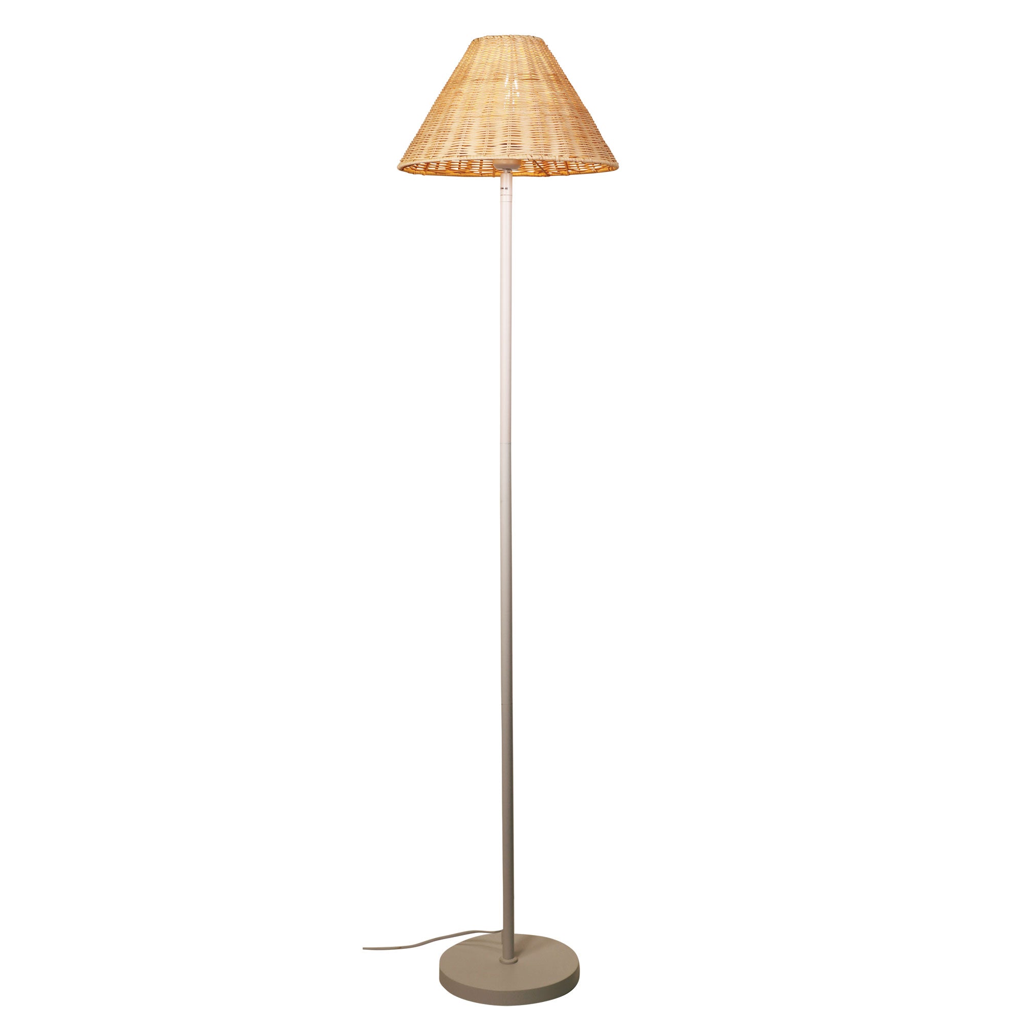 BELIZE FLOOR - Rattan Floor Lamp