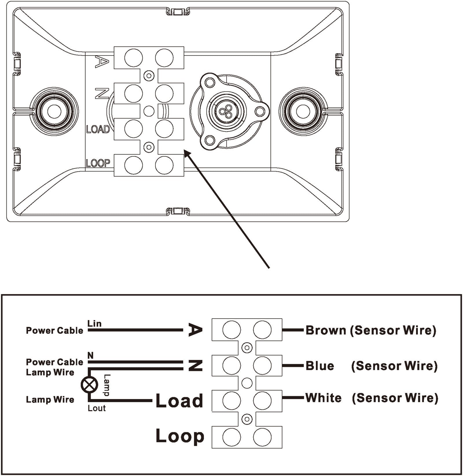 Mantis Motion Sensor Black