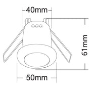 Motion Sensor White