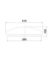 SMTOYS LED Smart White Round Dimmable Tri-CCT Oyster Light