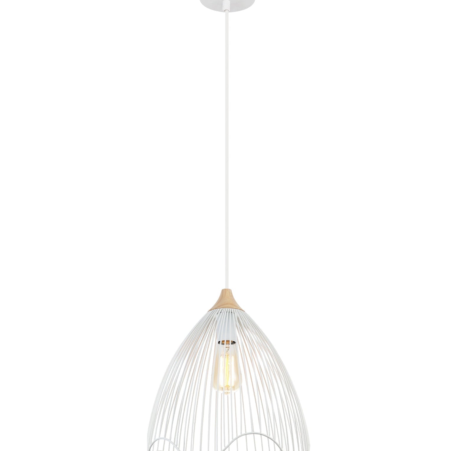 SPIAGGIA: Cone Shape & Wavy Edge Pendant Lights