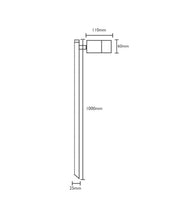MR16 Garden Spike Lights Single Adjustable IP65