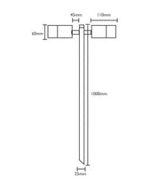 MR16 Garden Spike Lights Double Adjustable IP65