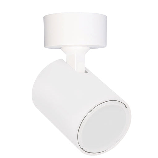 SPOT: Interior GU10 1 Light Adjustable Round Base Surface Mounted Spot Lights