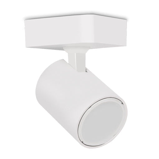 SPOT: Interior GU10 1 Light Adjustable Square Base Surface Mounted Spot Lights