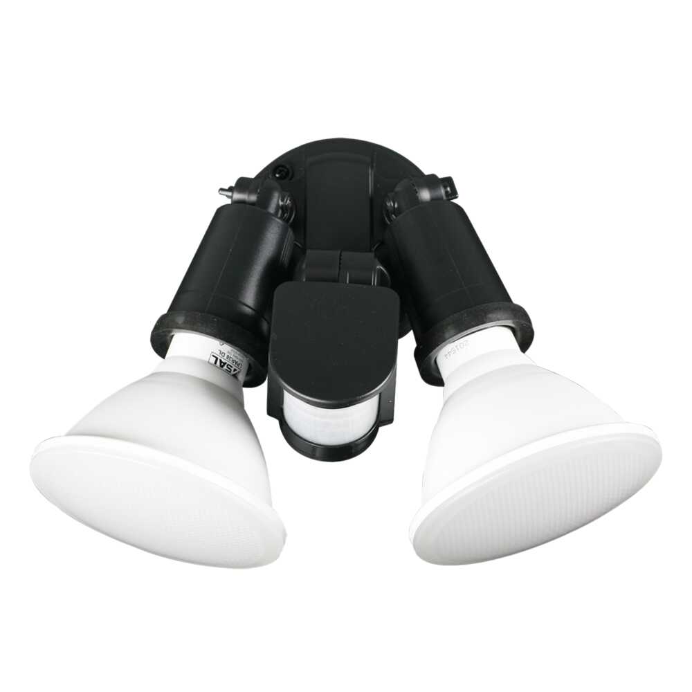 Floodlight With Sensor W310mm Black 3CCT