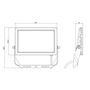 STARPAD LED Flood Light 30W Aluminium 3 CCT