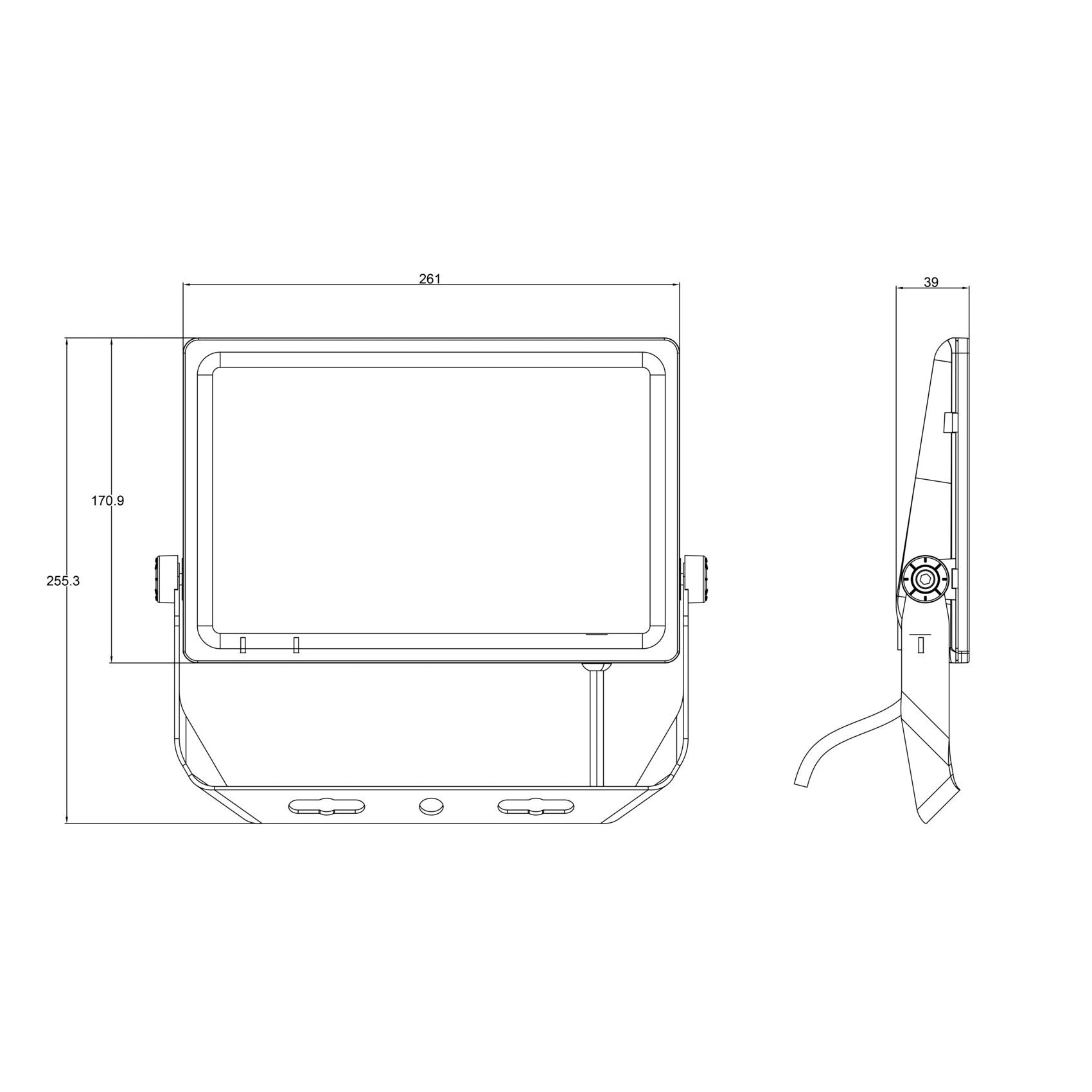 STARPAD LED Flood Light 50W Aluminium 3CCT