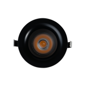 Star Spot Recessed LED Downlight 7W Black Aluminium 3000K
