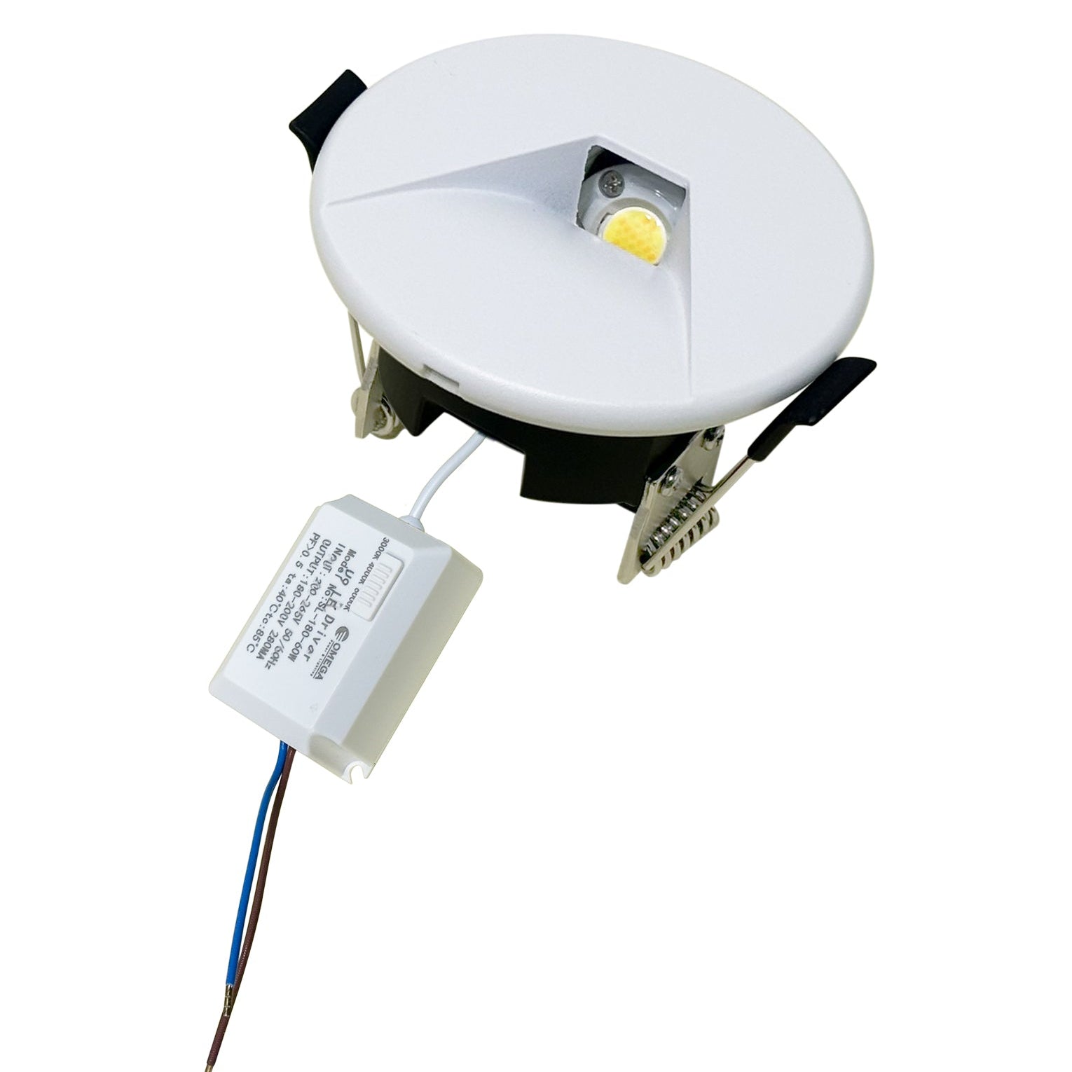 Interior LED Tri-CCT Recessed Round Step Lights