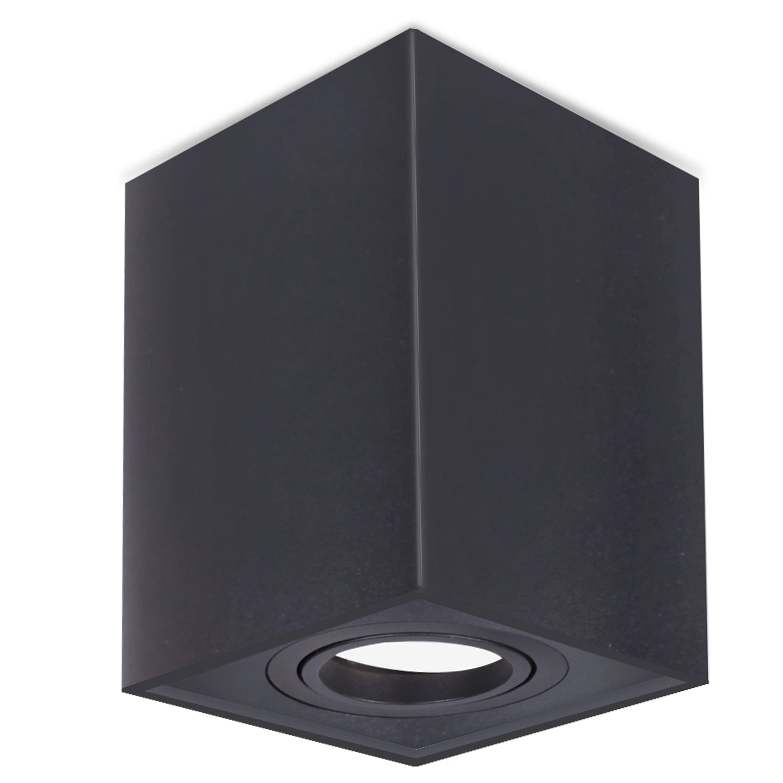 SURFACE: GU10 Square Gimbal Surface Mounted Ceiling Downlights