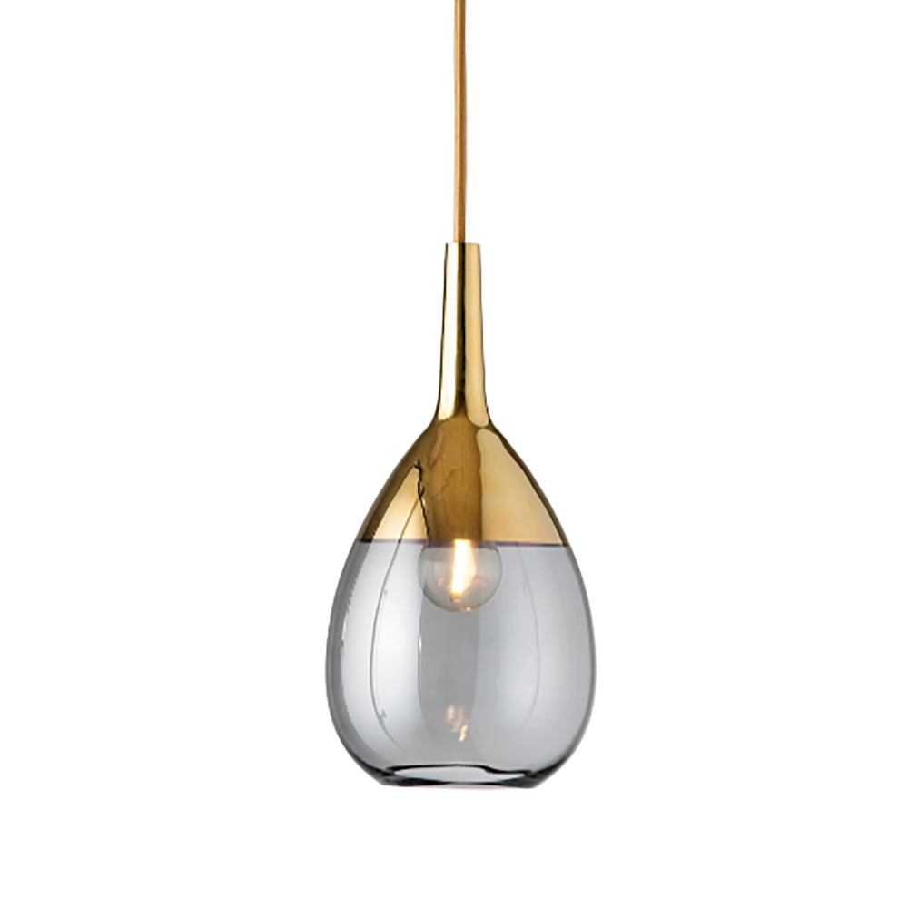 Lute Pendant Light W140mm Glass