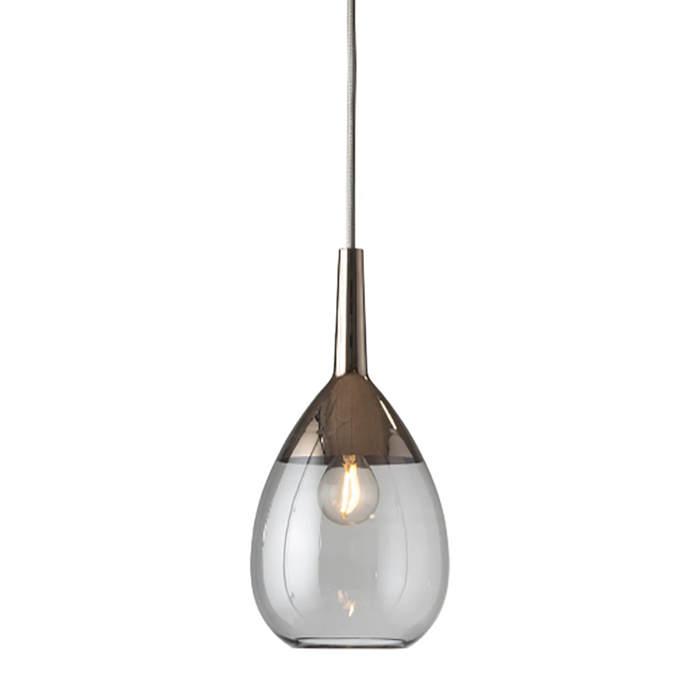 Lute Pendant Light W140mm Glass