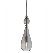 Smykke Pendant Light W125mm Glass Shiny Silver
