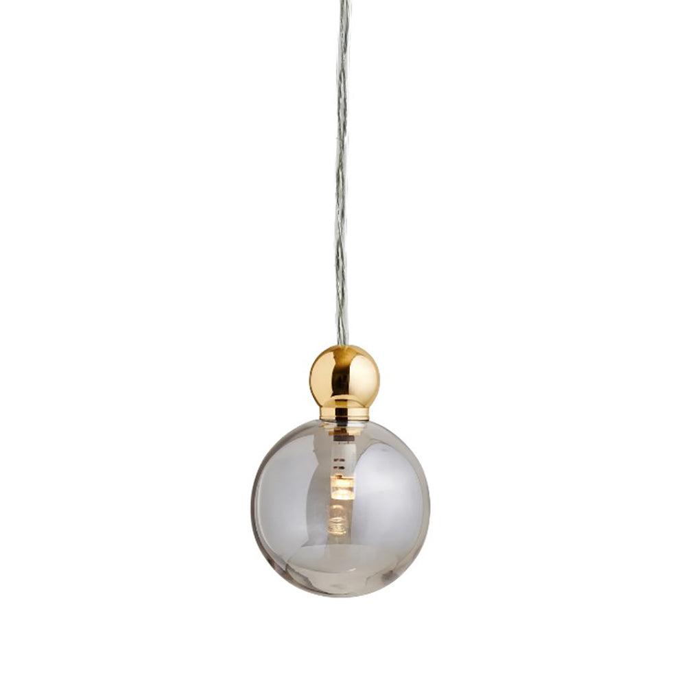 Uva Mini Pendant Light 12V W70mm Shiny Gold