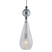 Smykke Pendant Light W180mm Check Clear Glass