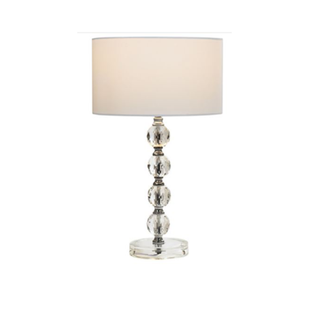 Suzie Table Lamp with White Shade