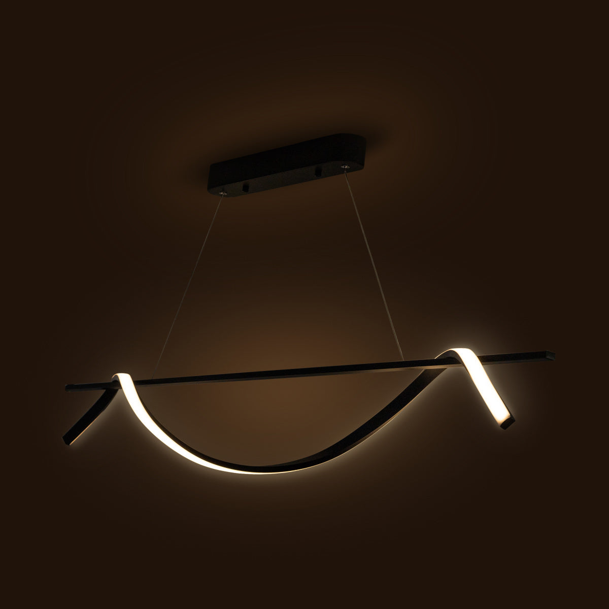 Swirl LED Bar Pendant