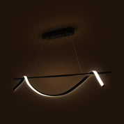 Swirl LED Bar Pendant