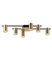TACHE: Interior Spot Ceiling Lights (with Adjustable Antique Brass Heads) IP20