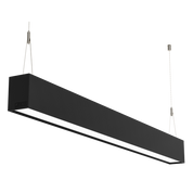 Titan LED Linear Light 40W Black Aluminium TRI Colour