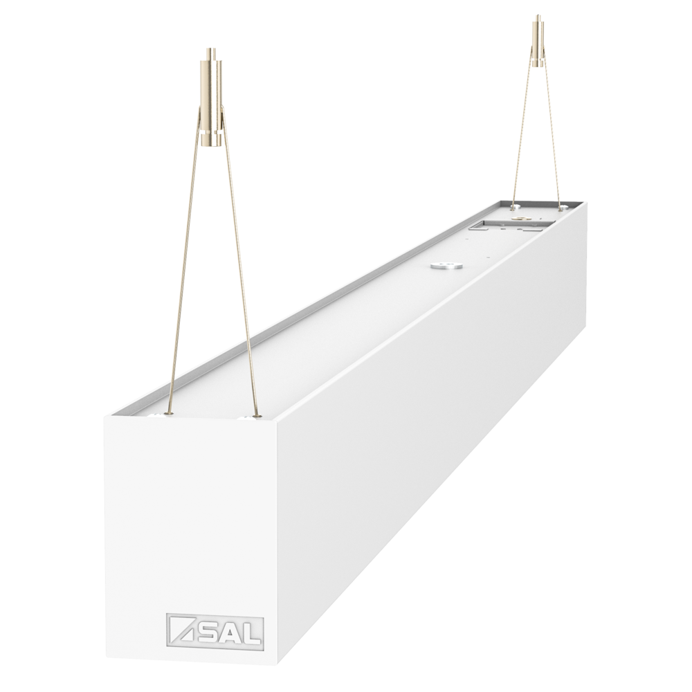 Titan LED Linear Light 40W White Aluminium TRI Colour