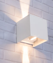 TOCA: Exterior LED Adjustable Lens Cover Surface Mounted Up/Down Wall Lights IP54
