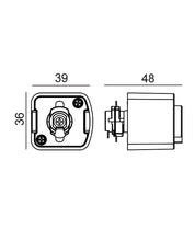 3 Wire 1 Circuit Universal Track Pendant Light Adaptors