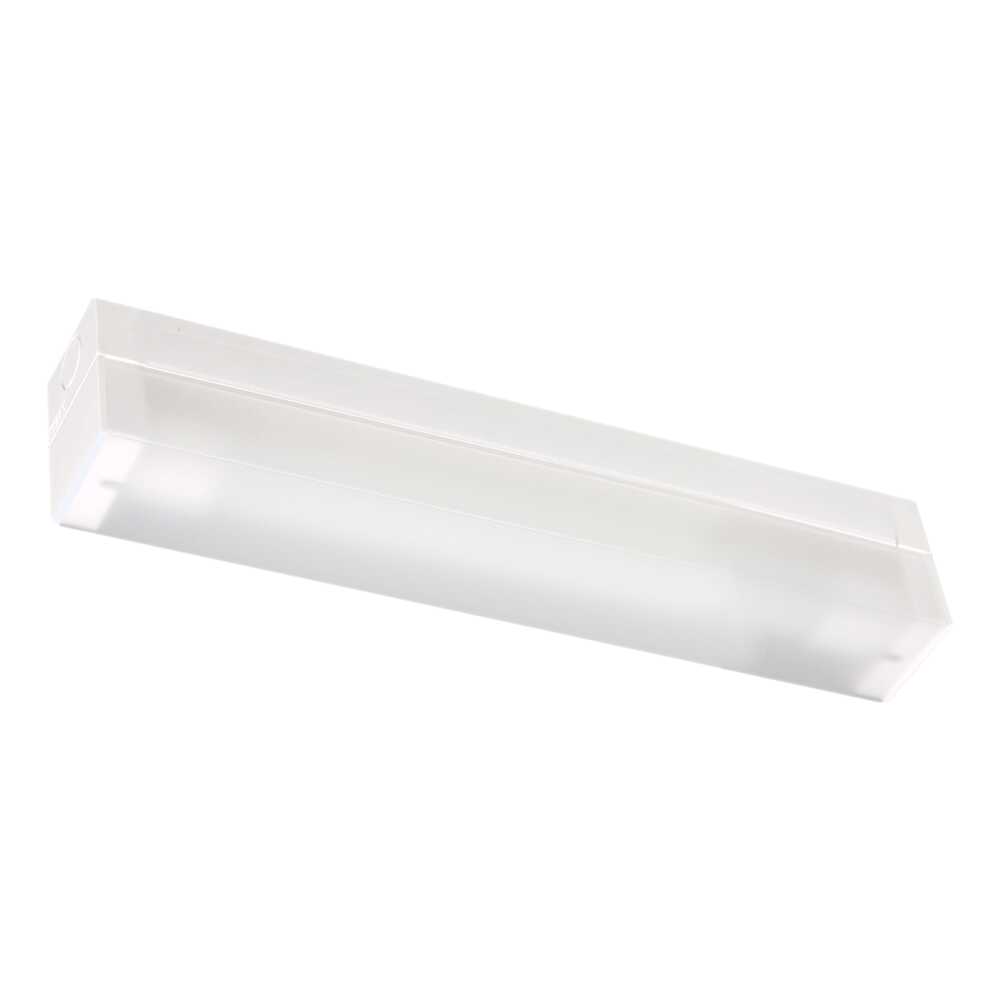 LED Flouro Batten Light 9W White Metal TRI Colour