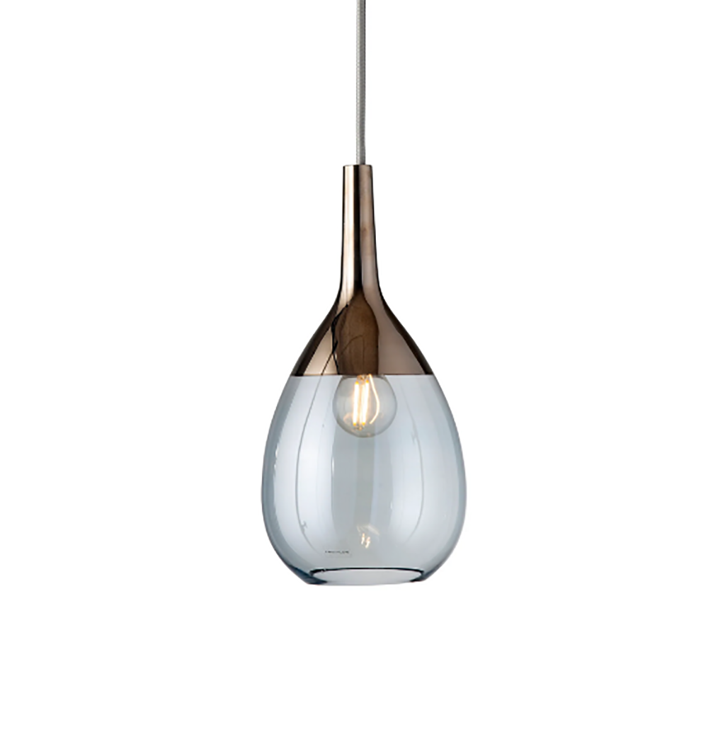 Lute Pendant Light W140mm Glass