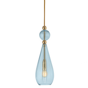 Smykke Pendant Light W125mm Glass Shiny Gold