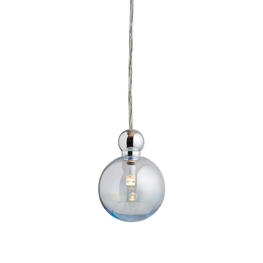 Uva Mini Pendant Light 12V W70mm Shiny Silver