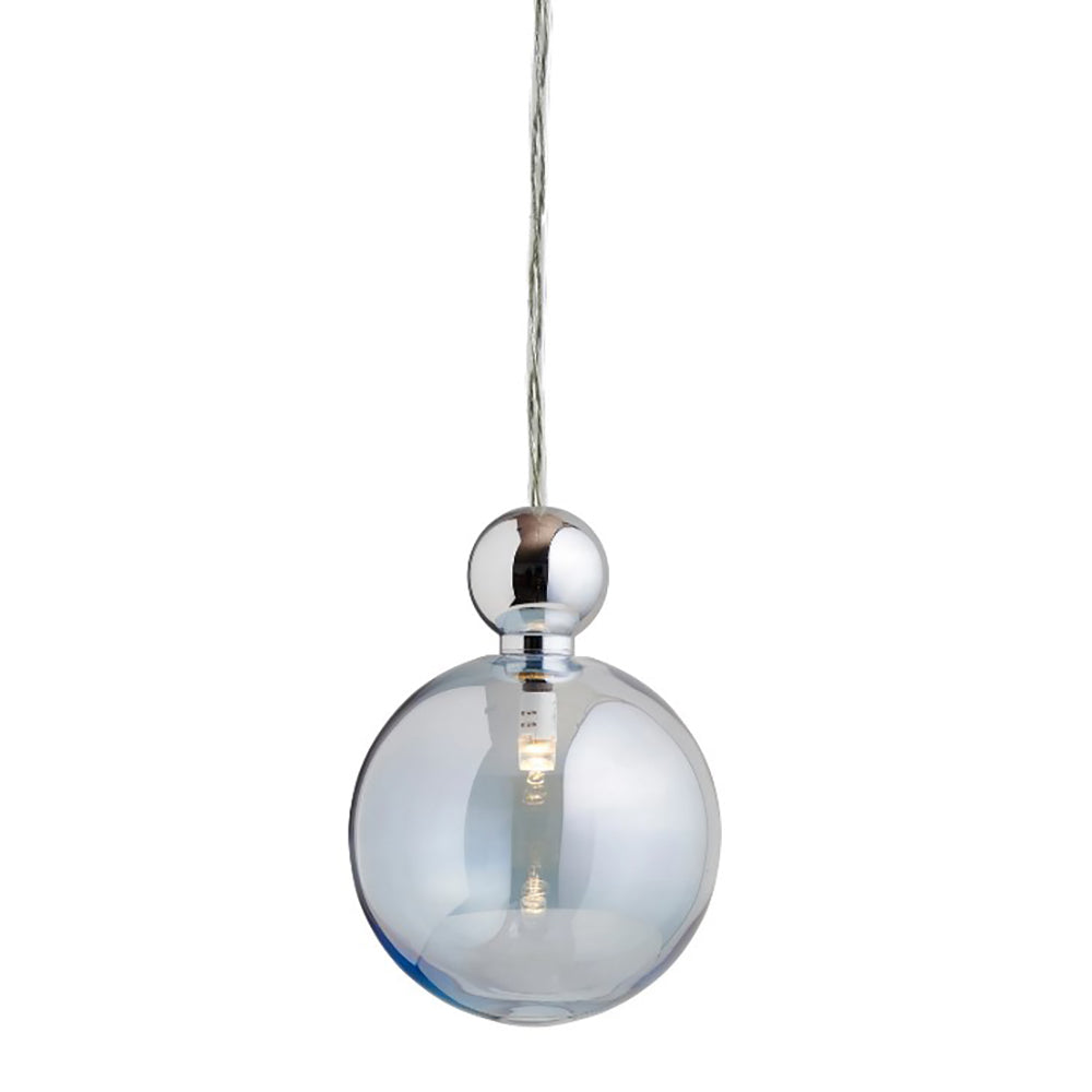 Uva Mini Pendant Light 12V W100mm Shiny Silver