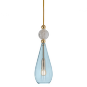 Smykke Pendant Light W125mm Glass Check Ball