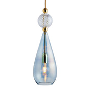 Smykke Pendant Light W180mm Glass Swirl Ball