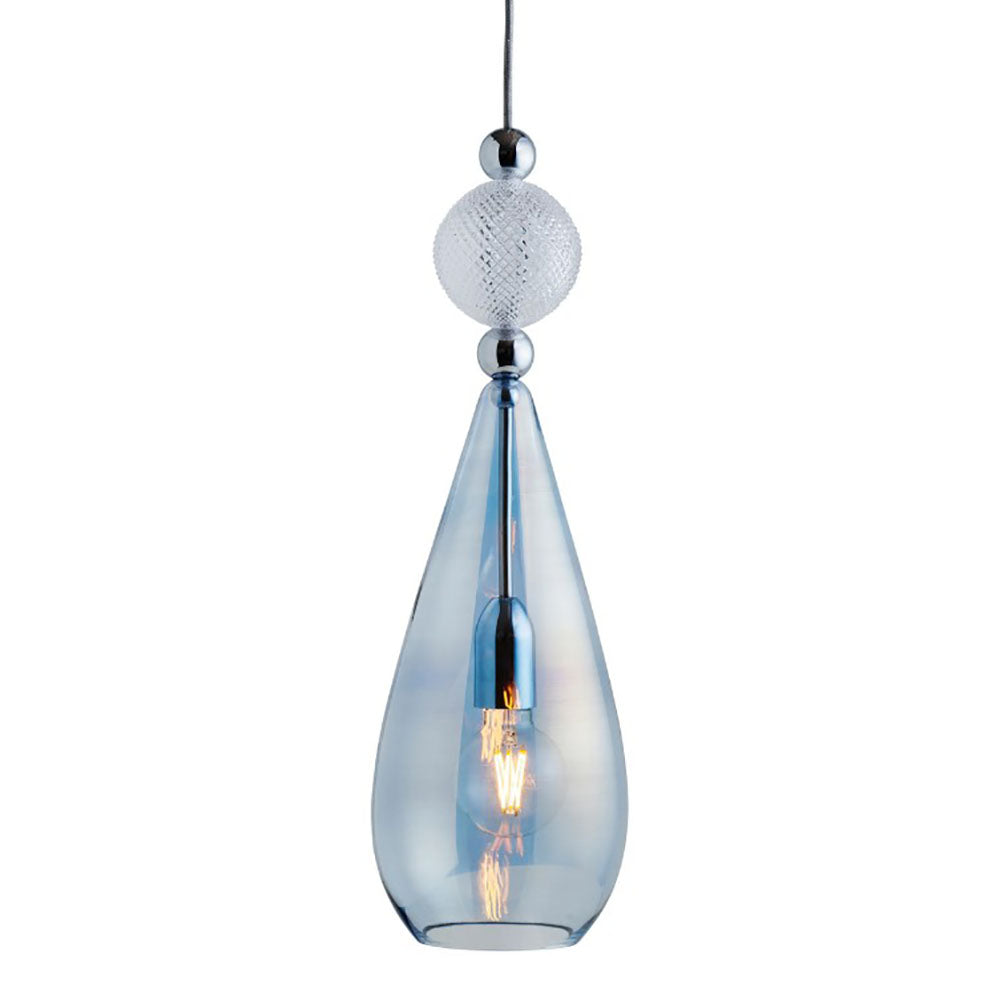 Smykke Pendant Light W180mm Glass Check Ball