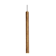 Toress Pendant Light Small/Medium/Large in Acid Copper Wash, Charred, Aged Gold Leaf, Weathered Iron