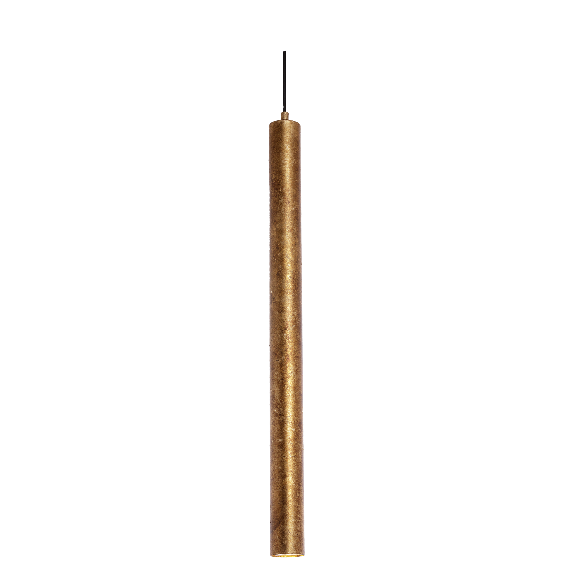 Toress Pendant Light Small/Medium/Large in Acid Copper Wash, Charred, Aged Gold Leaf, Weathered Iron