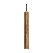 Toress Pendant Light Small/Medium/Large in Acid Copper Wash, Charred, Aged Gold Leaf, Weathered Iron