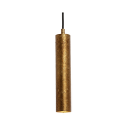 Toress Pendant Light Small/Medium/Large in Acid Copper Wash, Charred, Aged Gold Leaf, Weathered Iron