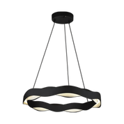 Tribeca LED Pendant Light in Black, Rustic Bronze or White