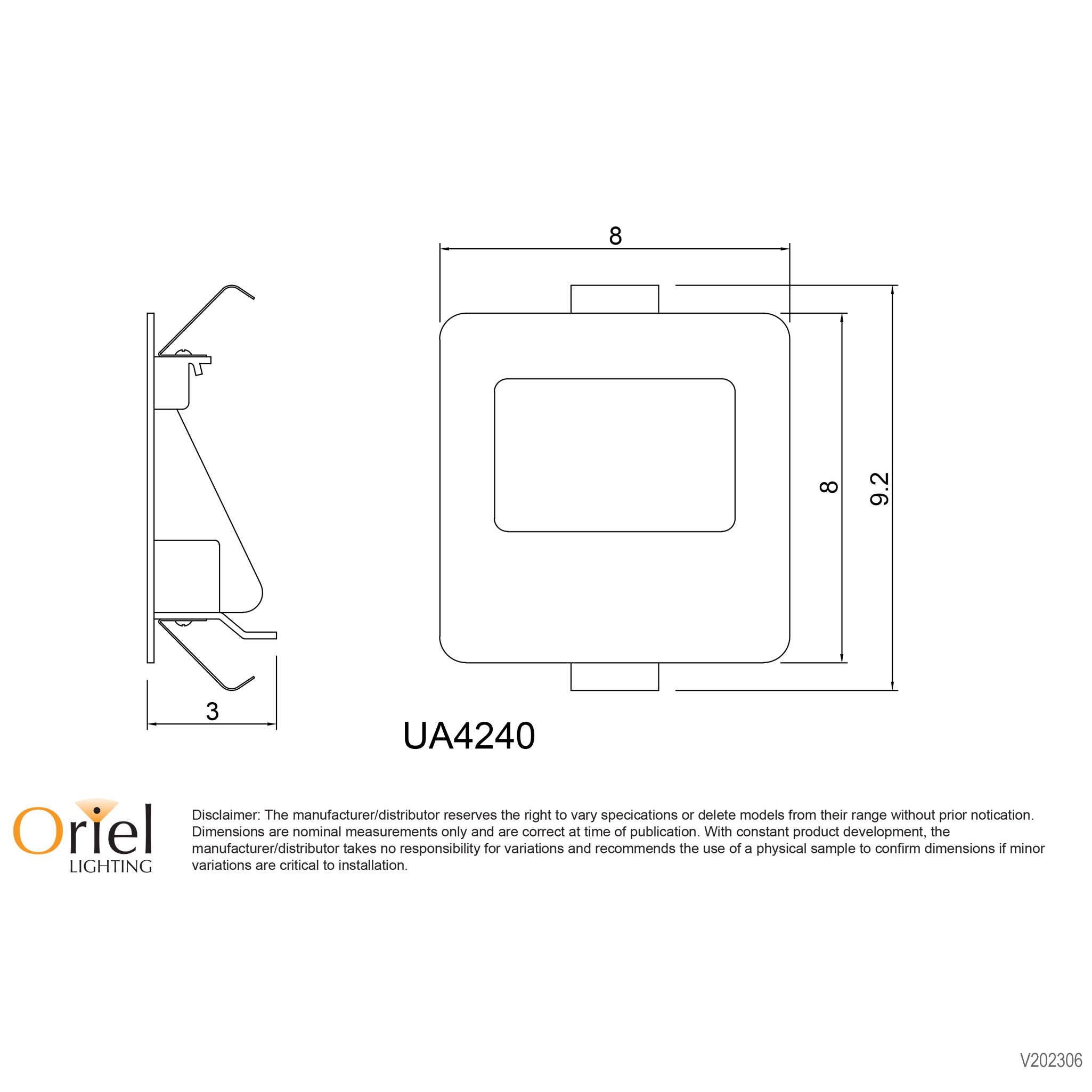 PEKO.3 LED 4000K - for new model search UA4213WH