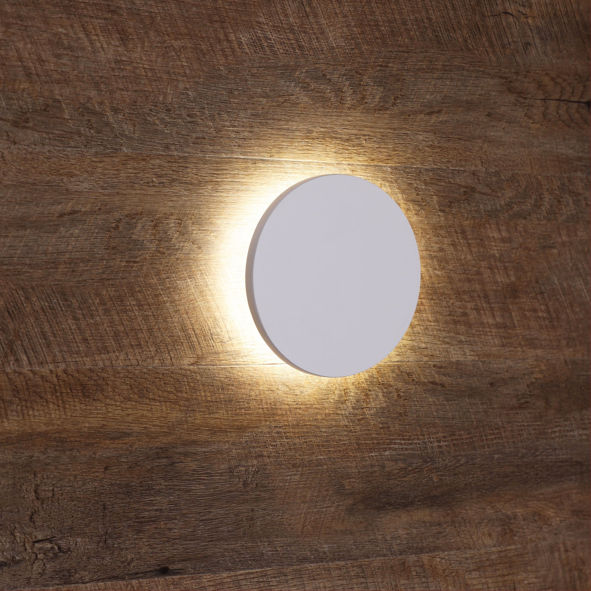 CIRCO.15 WHITE - IP65 Wall Mounted Disk Light
