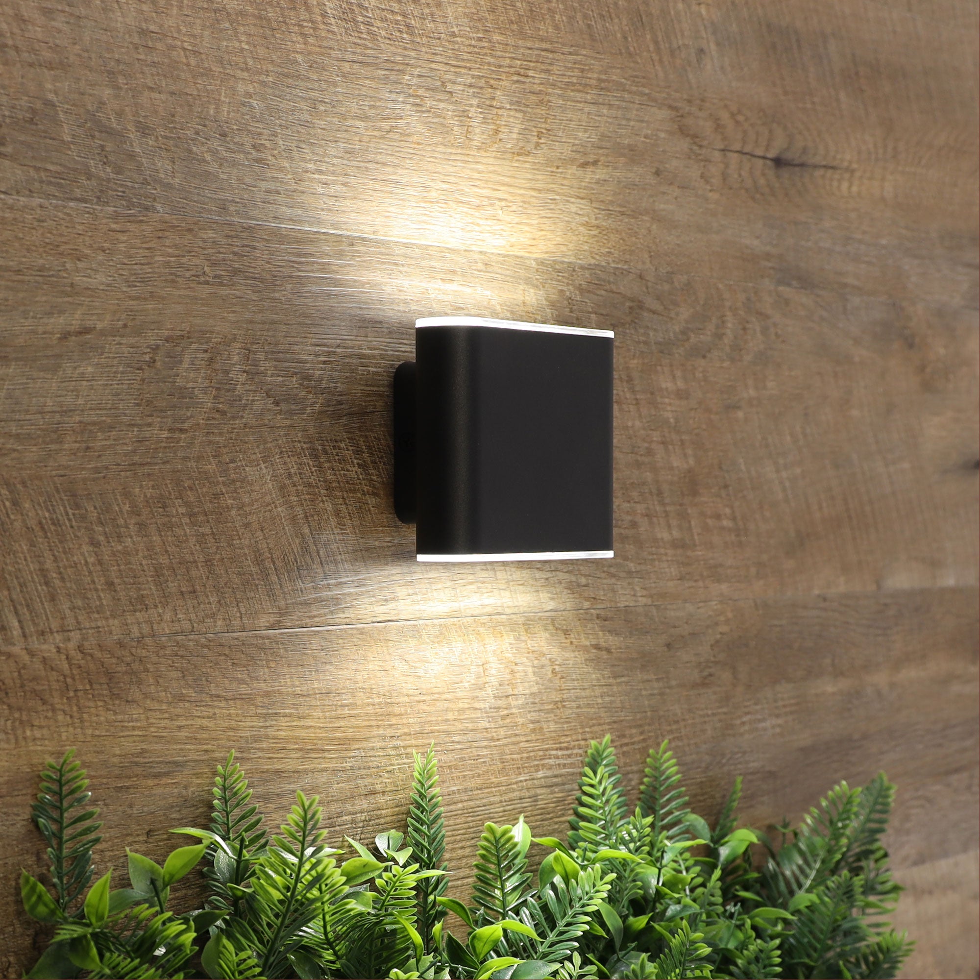 WASH 2X3 BLACK - Up/Down LED Wall Washer